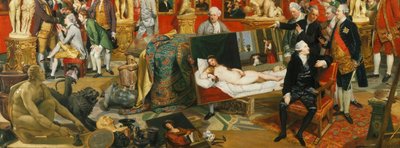 Tribuna of the Uffizi by Johan Joseph Zoffany
